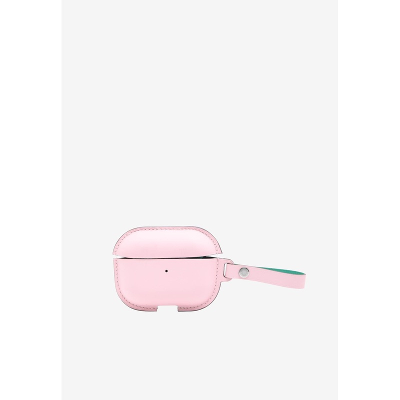 AirPods Pro 2 Case in Rose Sakura and Menthe Swift Leather
