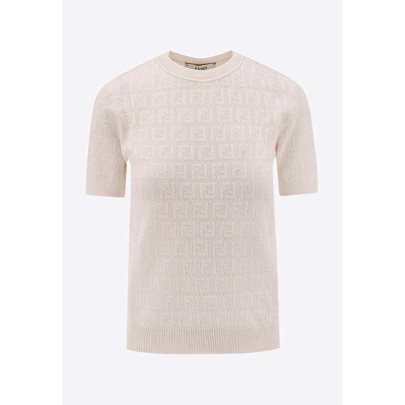 All-Over Logo Short-Sleeved T-shirt