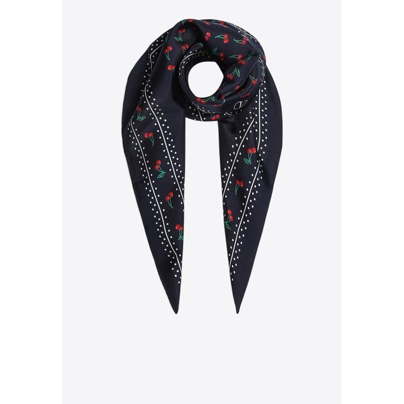 Cherryfic Silk Scarf