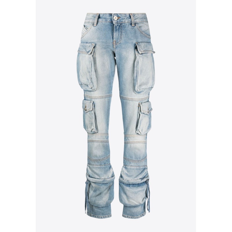 Essie Cargo Denim Pants