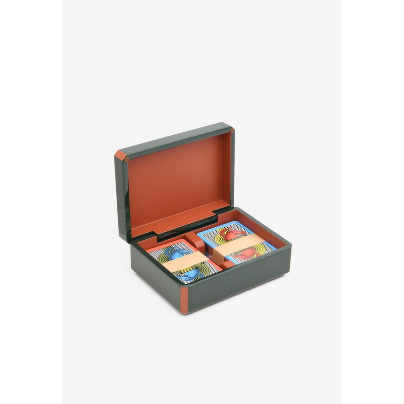 Facettes Lithographie Equestre Bridge Card Box