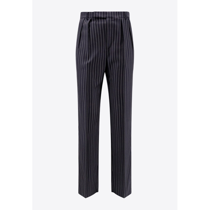 Keith Striped Wool Pants