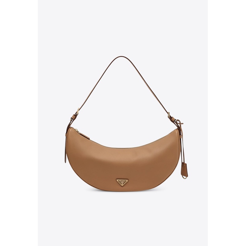 Large Demi-Lune Shoulder Bag