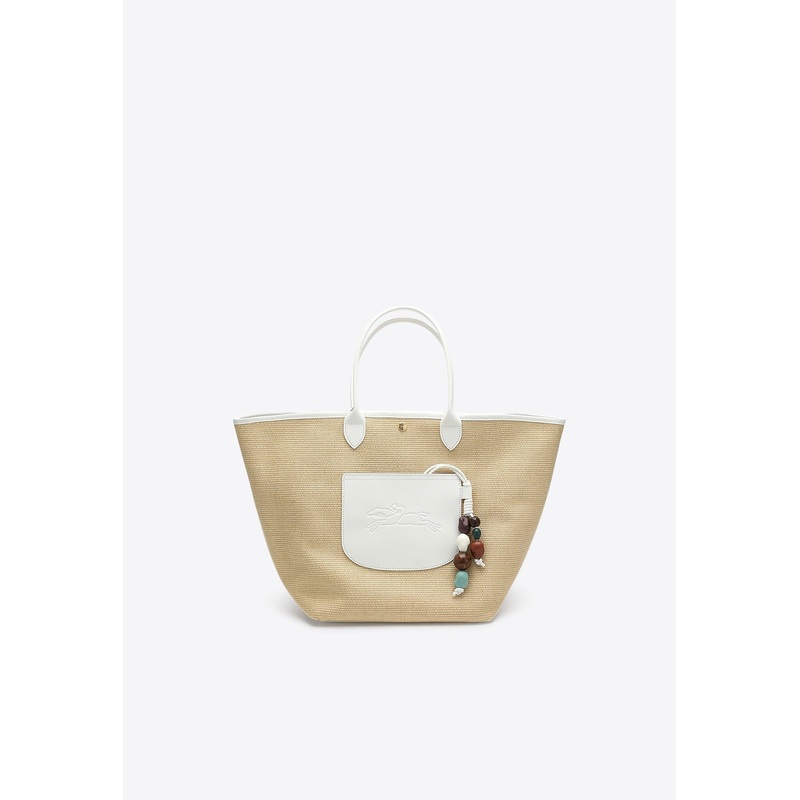 Large Le Pliage Basket Tote Bag