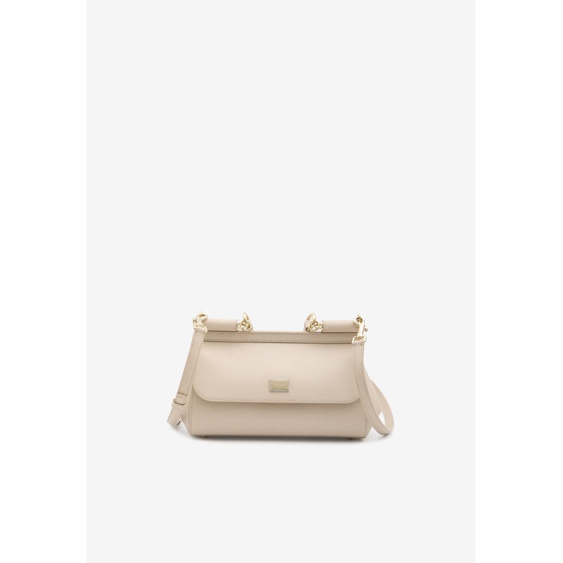 Large Sicily Leather Top Handle Bag