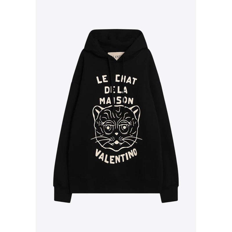 Le Chat De La Maison Patch Hoodie