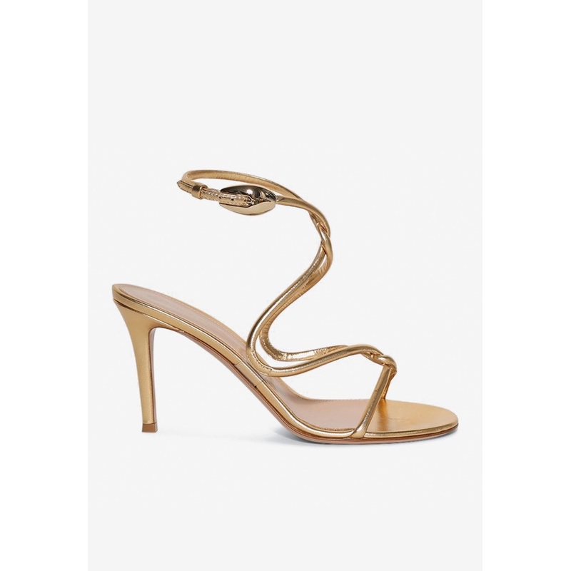 Mamba 85 Metallic Leather Sandals