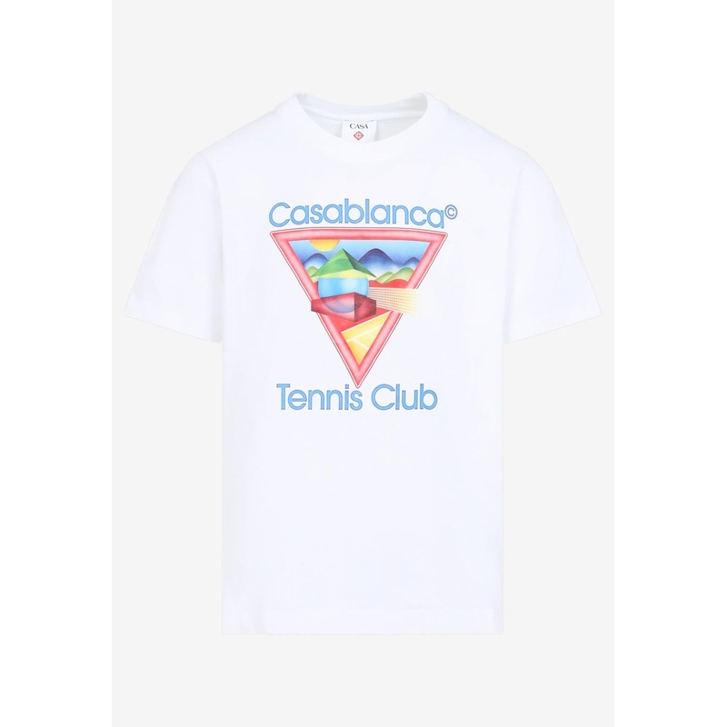 Tennis Club Icon Print T-shirt
