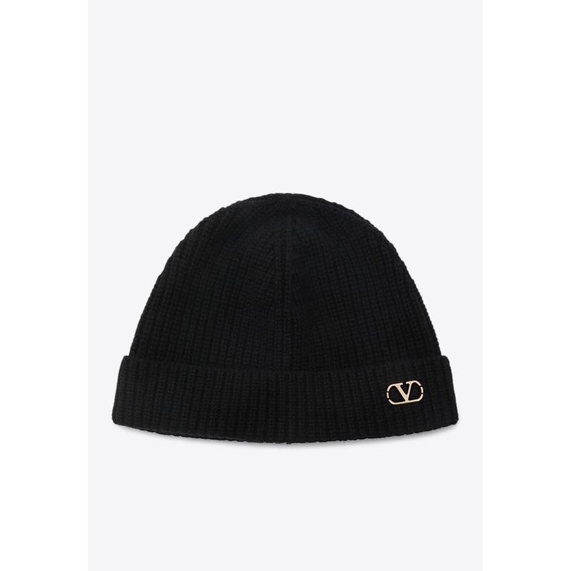 VLogo Signature Cashmere Beanie