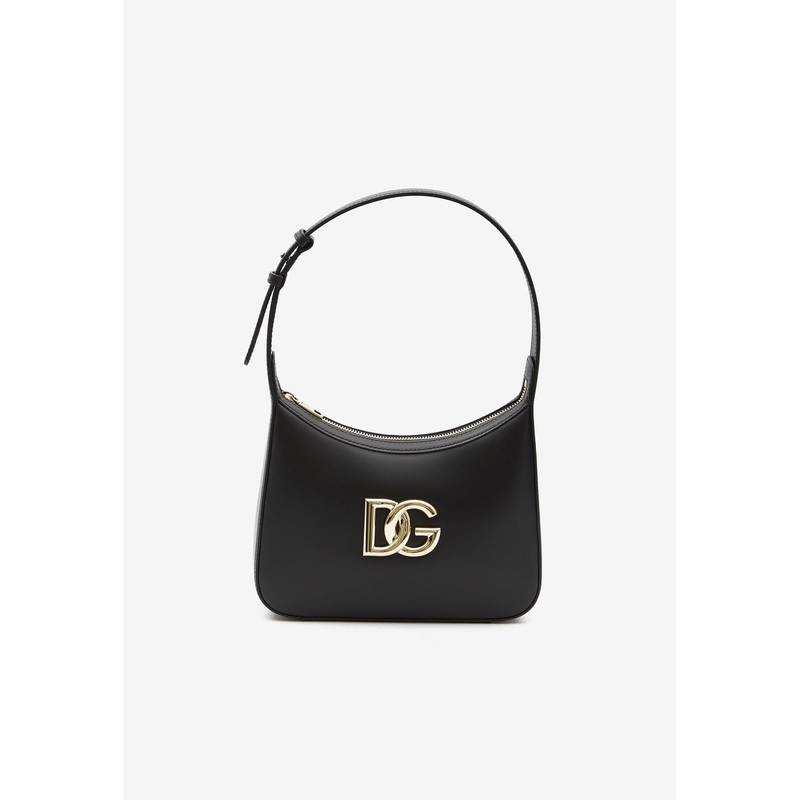 3.5 DG Logo Leather Shoulder Bag