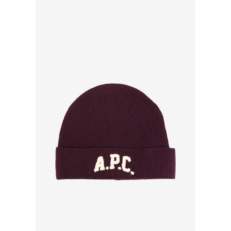 Axel Ribbed Logo Beanie