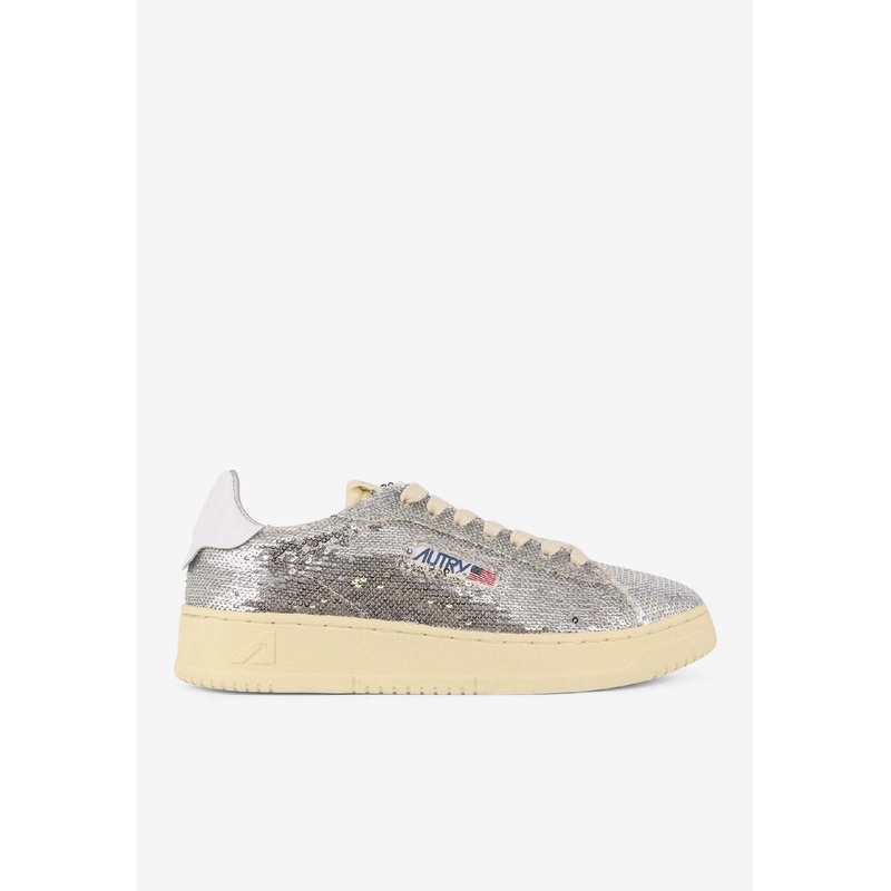 Dallas Sequined Low-Top Sneakers