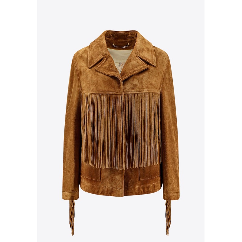 Fringed Buttoned Jacket