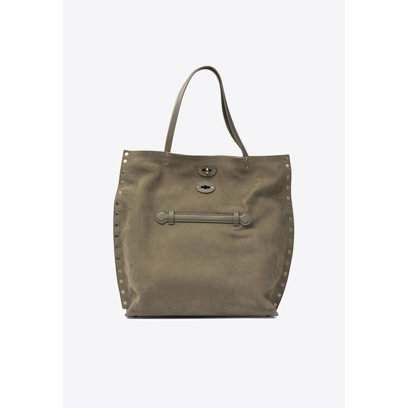 Medium A'spasso Nappa Leather Shoulder Bag
