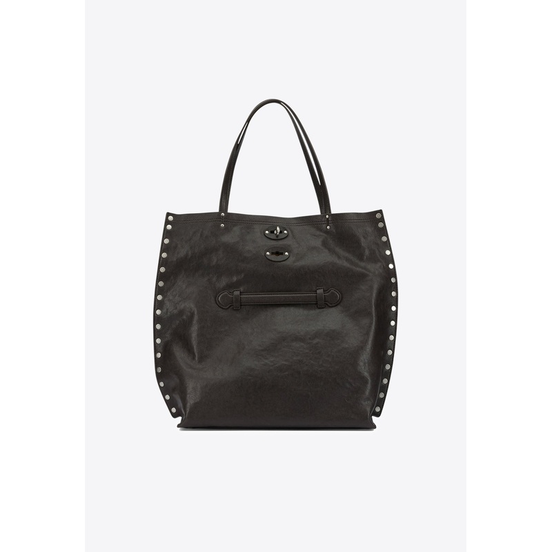 Medium A'spasso Smooth Leather Shoulder Bag