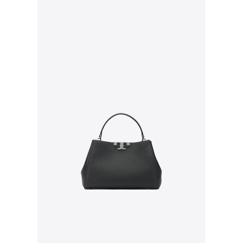 Medium Eleanor Leather Top Handle Bag