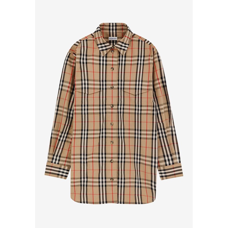 Signature Check Buttoned Shirt
