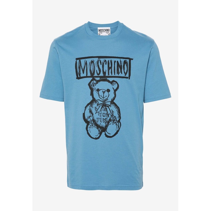 Teddy Bear Logo Crewneck T-shirt