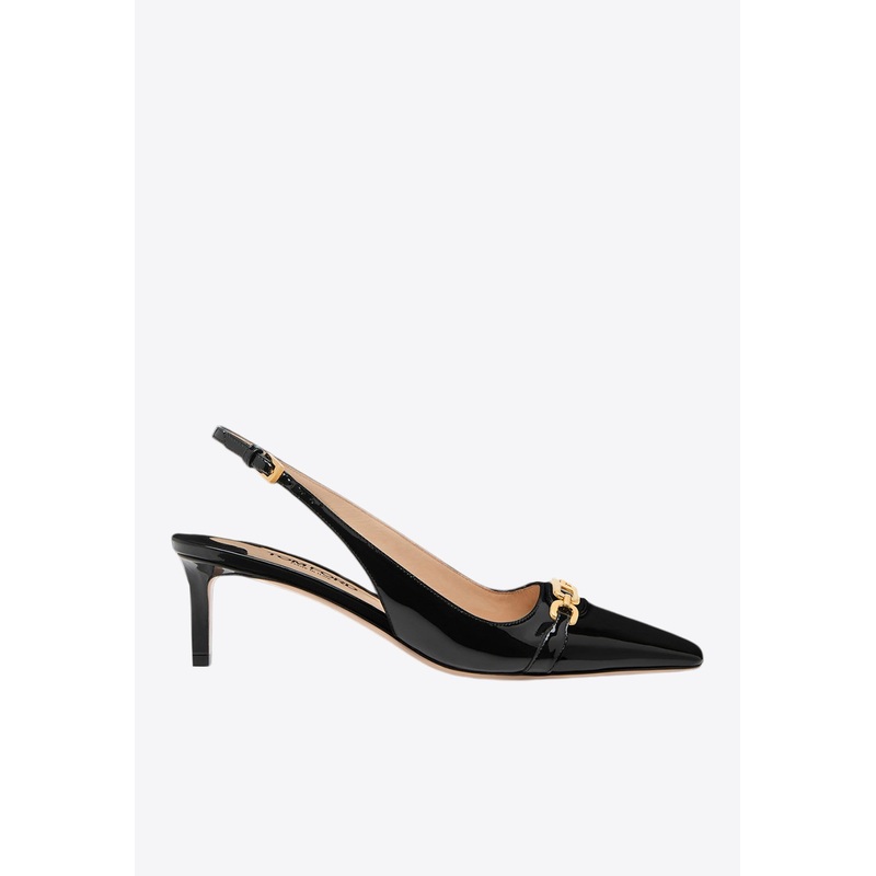 Whitney 55 Patent Leather Slingback Pumps
