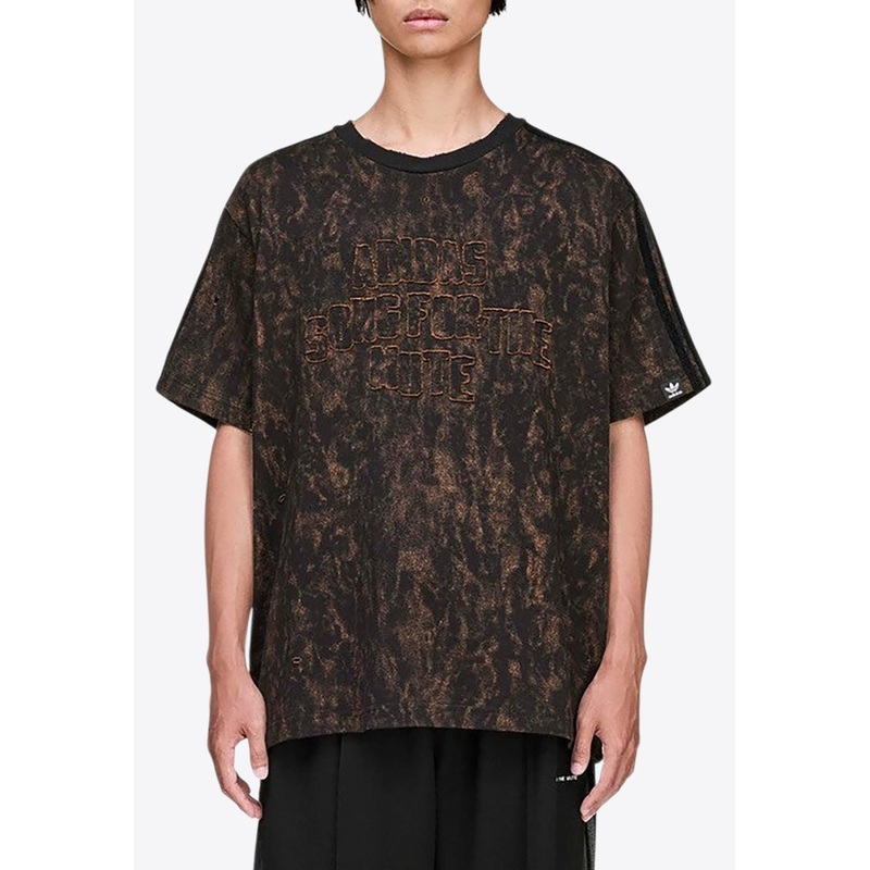 X Song For The Mute Adi006 Oversized Jersey T-shirt