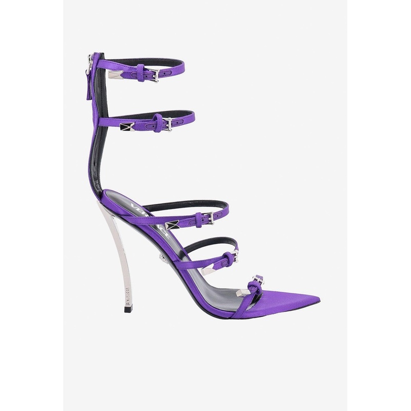 120 Pin-Point Satin Sandals