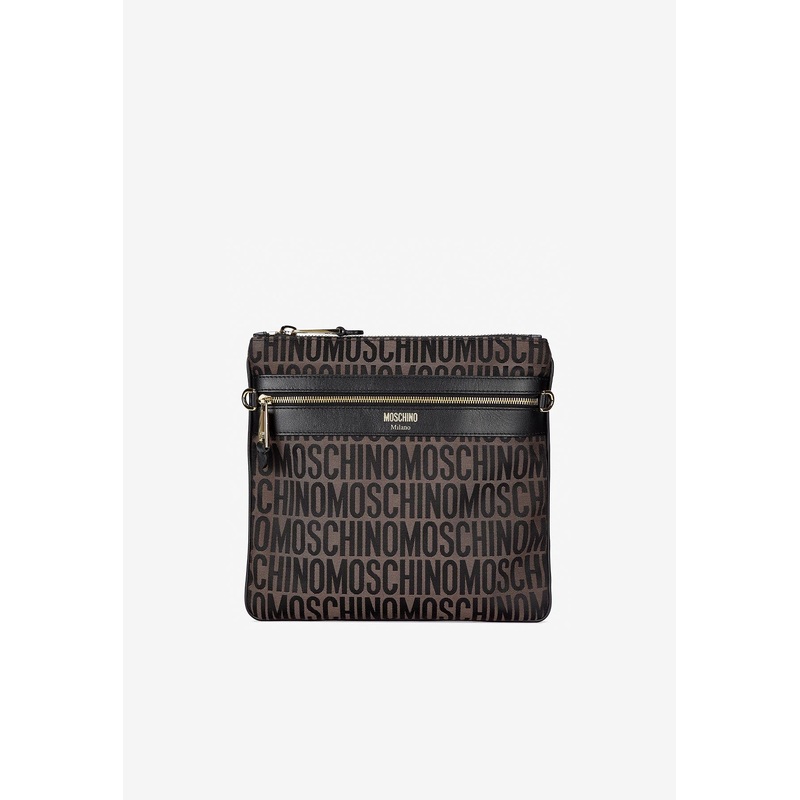 All-Over Logo Shoulder Bag