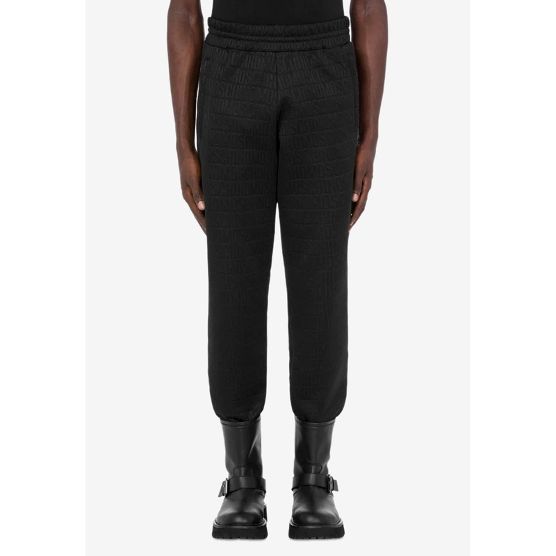 Jacquard Logo Track Pants