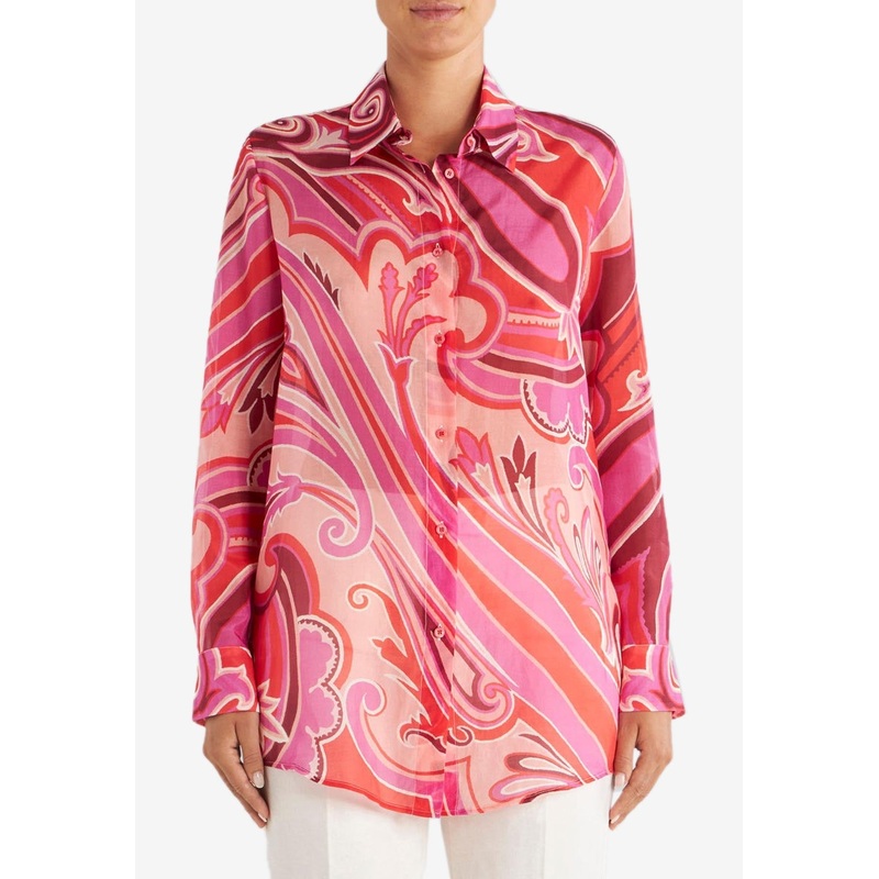 Long-Sleeved Archive Paisley Shirt
