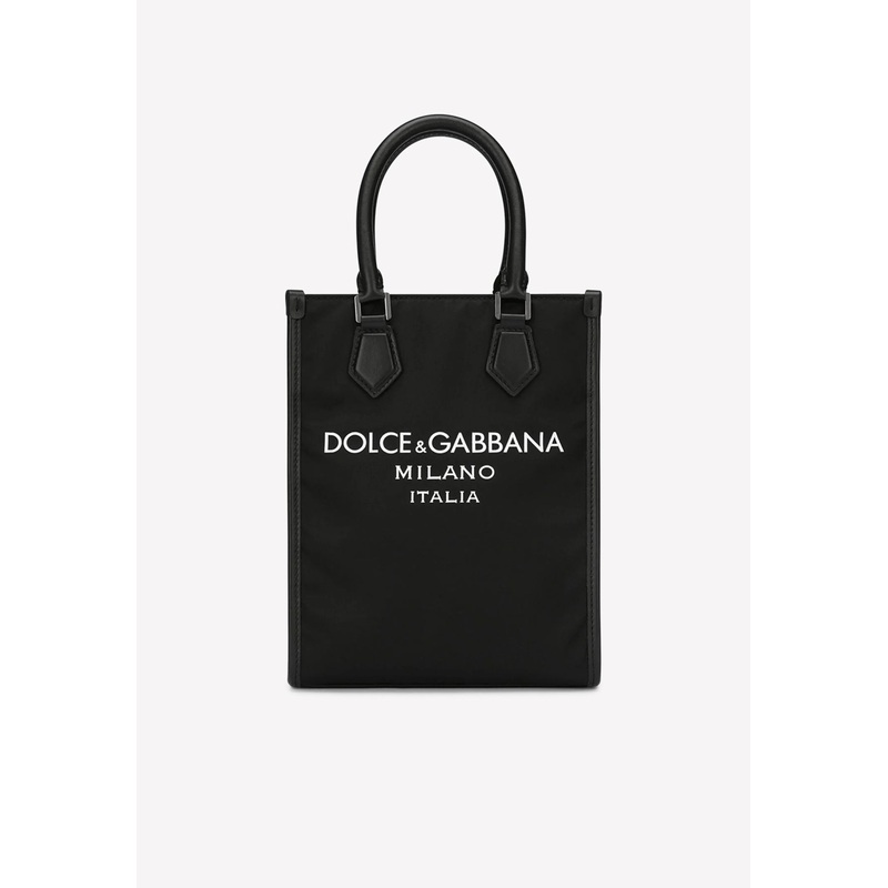 Mini Messenger Bag with Rubberized Logo