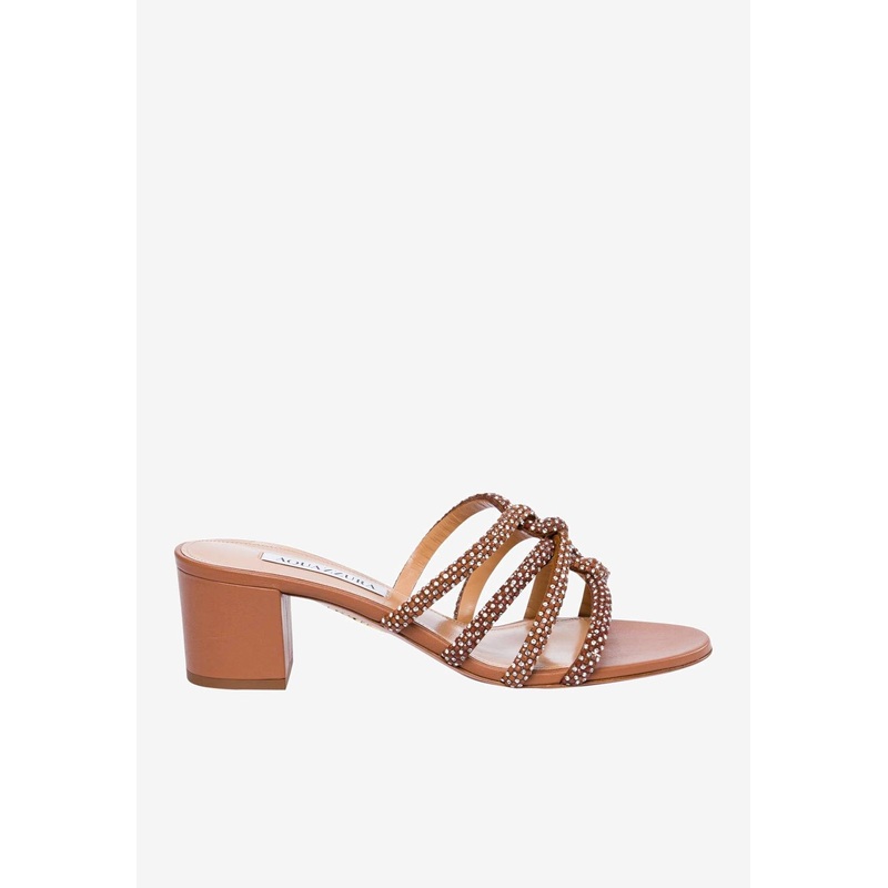 Moondust 50 Crystal Embellished Sandals