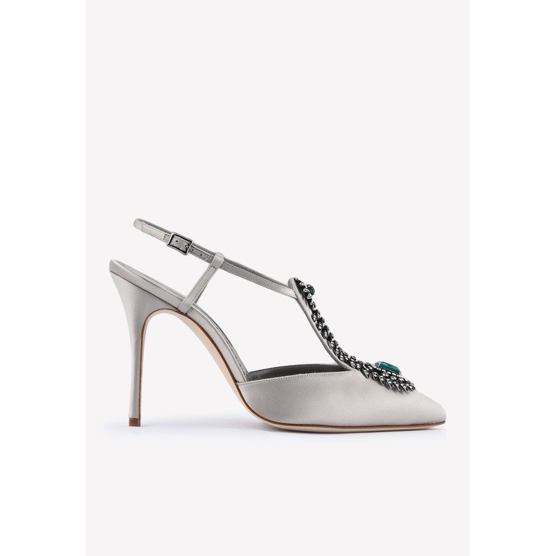 Jamala 105 Crystal-Embellished Pumps