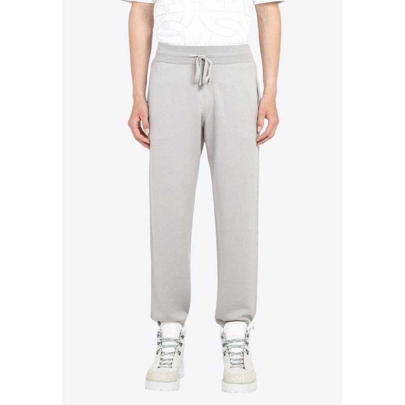 Knitted Wool Track Pants