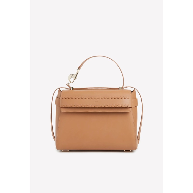 Nacha Top Handle Bags in Calf Leather