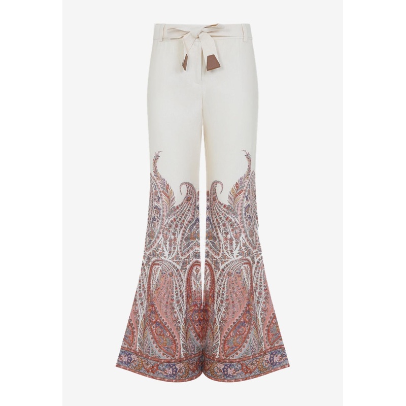 Rhiannon Paisley Flared Pants