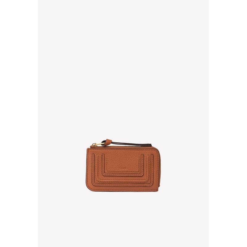 Small Marcie Coin Purse in Grained Leather