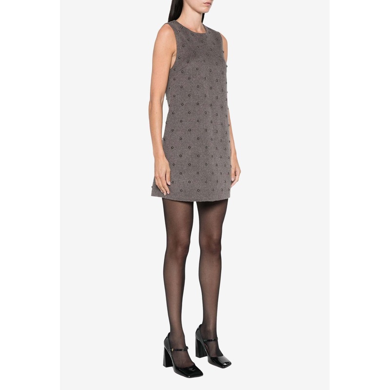 Bleak Studded Mini Dress