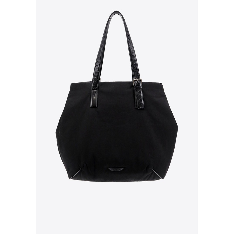 Crossroad Buckle Nylon Tote Bag