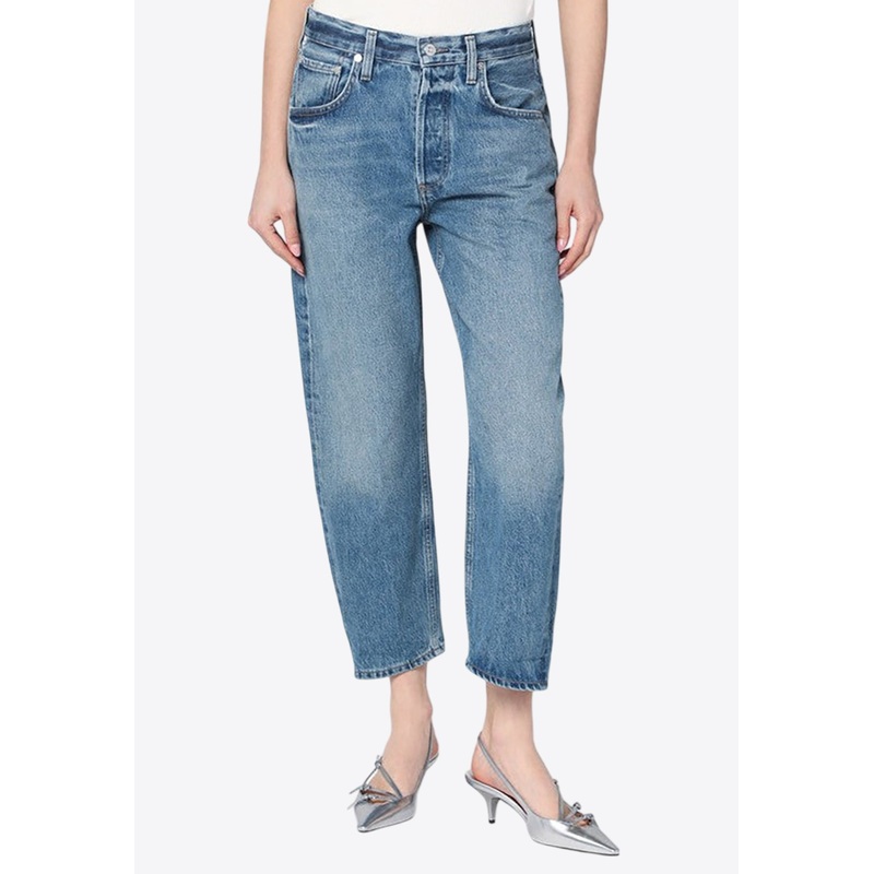 Dahlia Bow-Leg Jeans