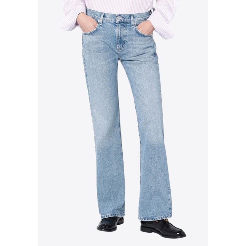 Genova Low-Rise Bootcut Jeans
