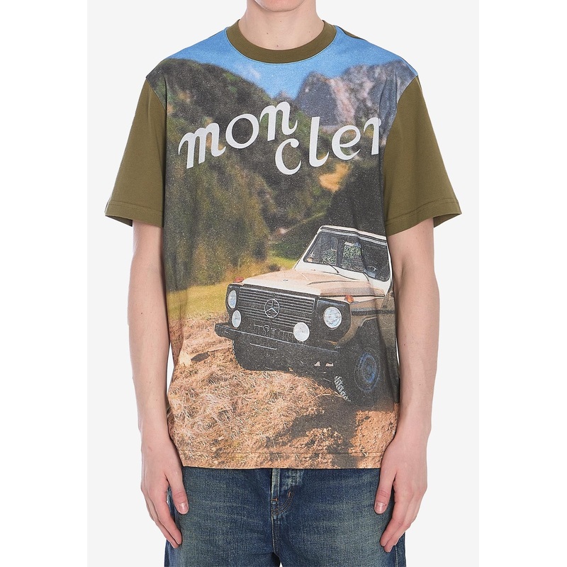 Graphic Car Print T-shirt