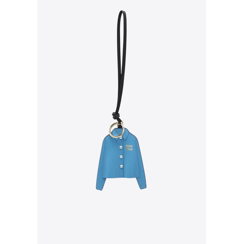Leather Trick Shirt-Shaped Keychain