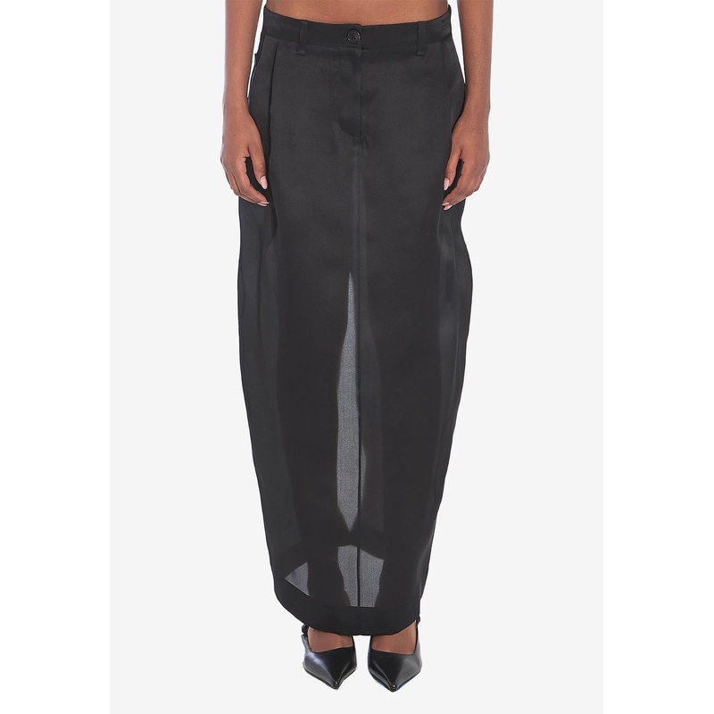 Lucian Maxi Silk Skirt