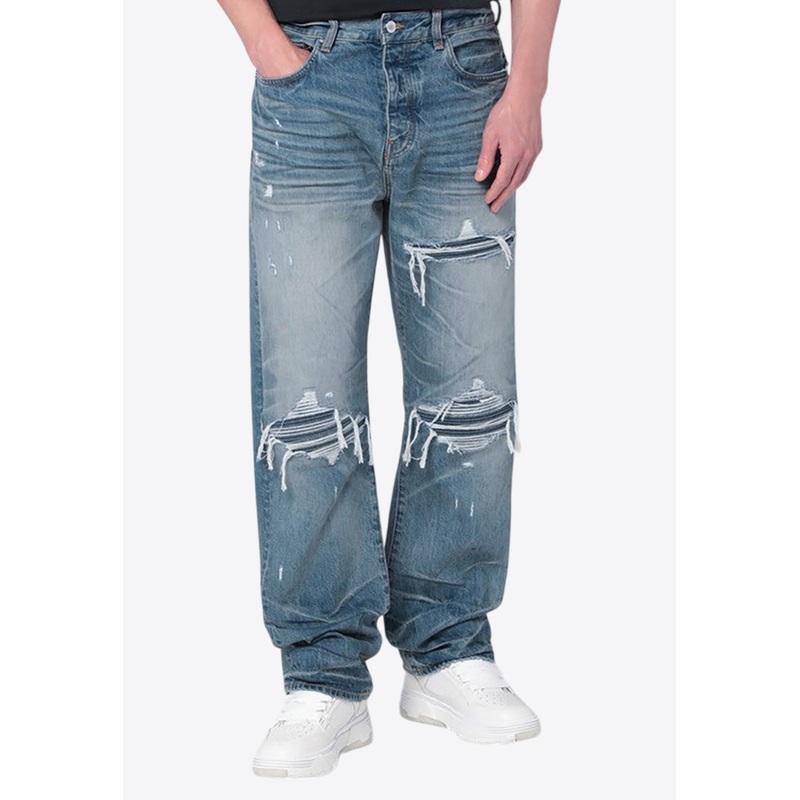 MX1 Faded Ripped Jeans