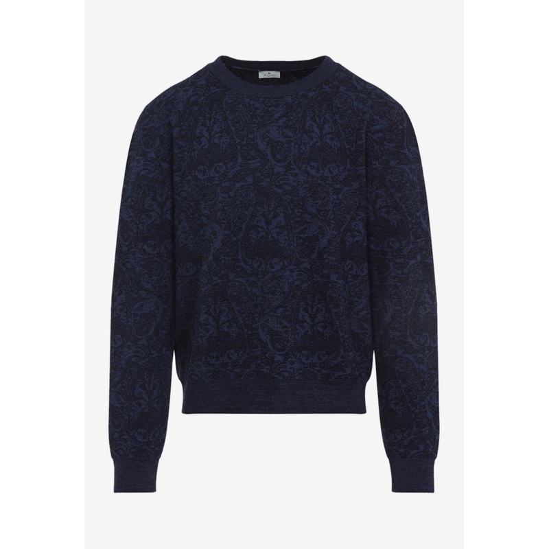 Paisley Jacquard Sweater