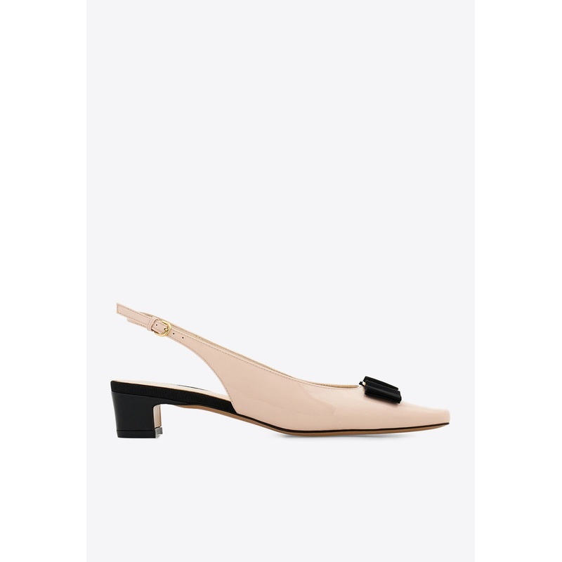 Rivada 30 Slingback Leather Pumps