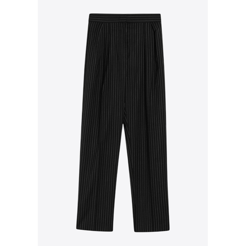 Sesamo Pinstriped Wool Pants