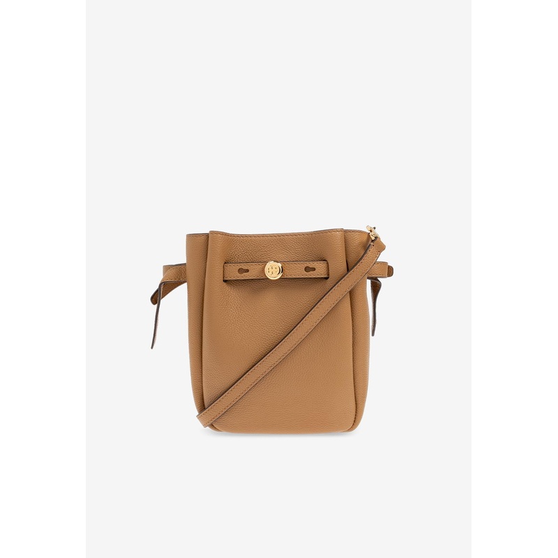 Small Romy Leather Shoulder Bag