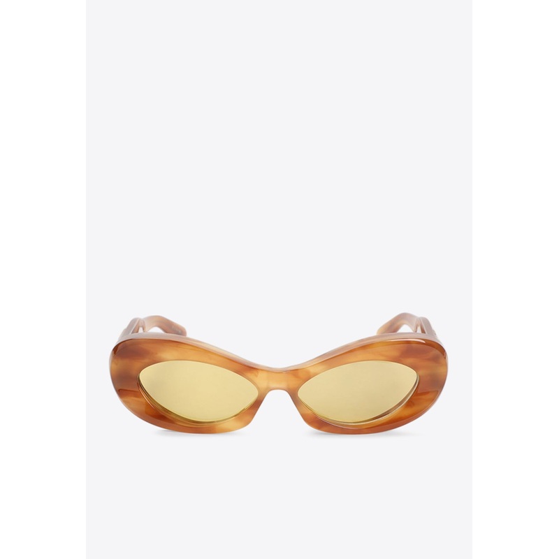 VLogo Oval Sunglasses