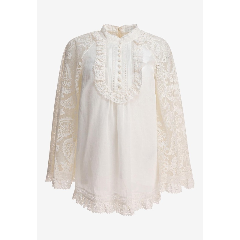 Ascension Lace Yoke Tunic