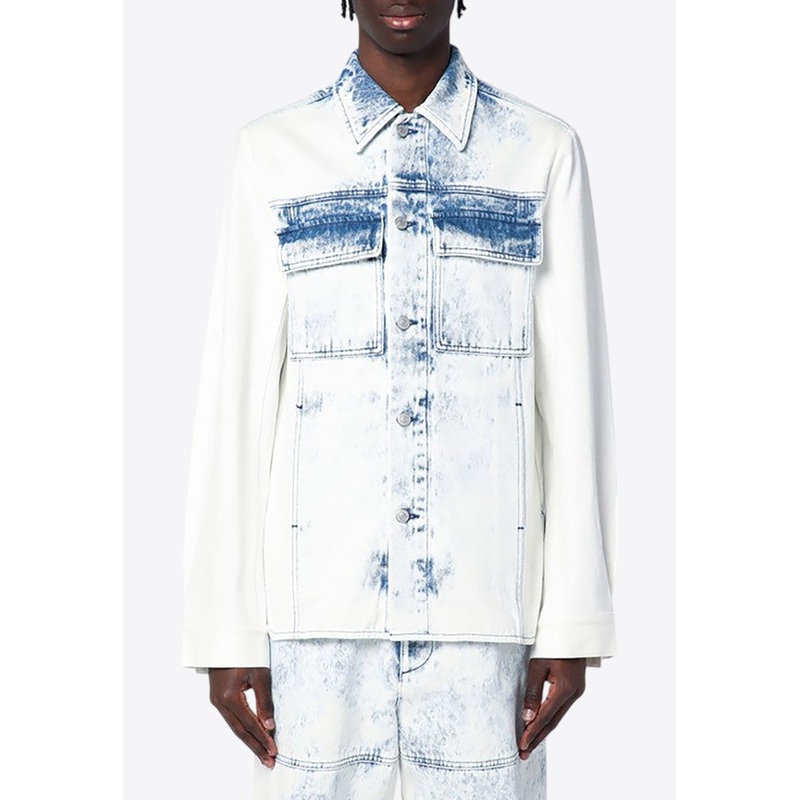 Bleached Denim Shirt